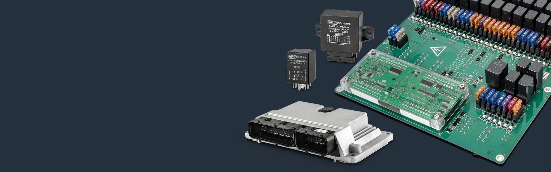 CAN controllers for the implementation of complex functions