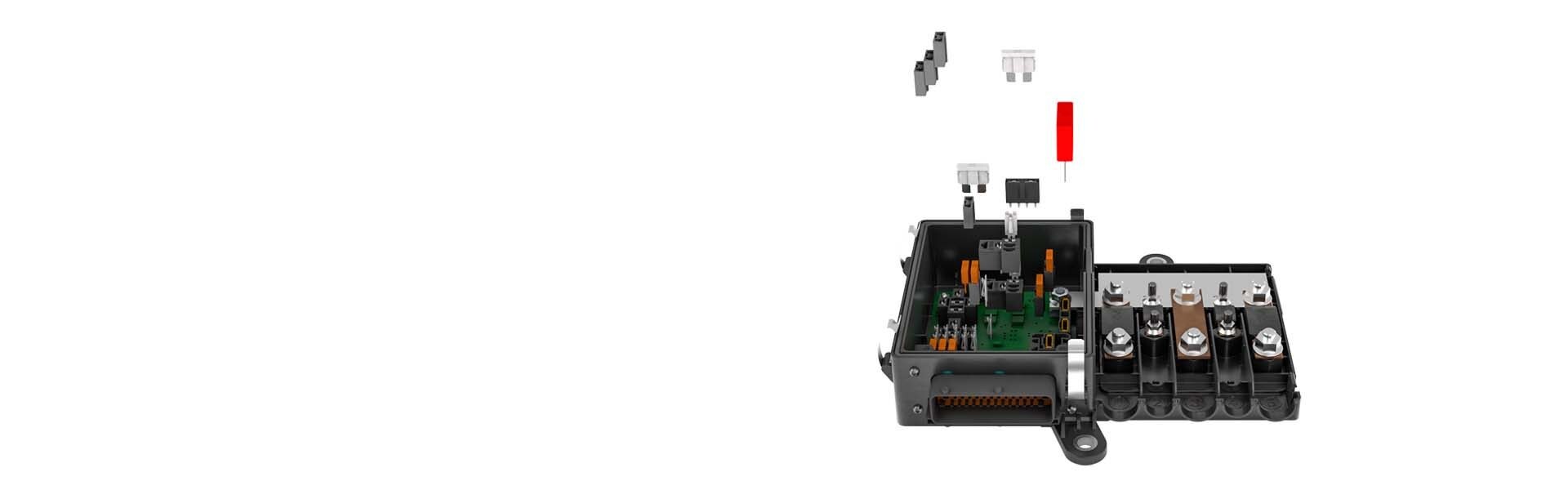Hybrid Relay & Fuse Box (PDU) Würth Elektronik