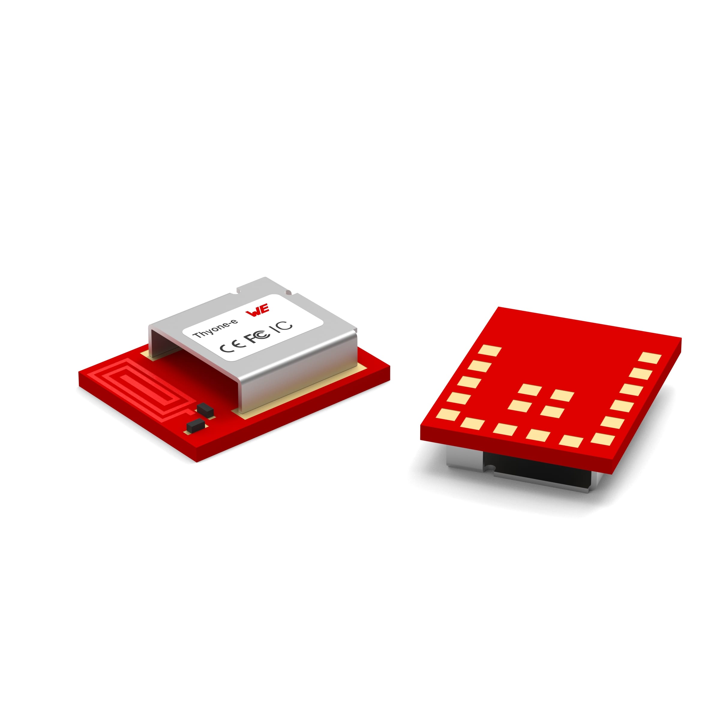 Extra slim 2.4 GHz radio module