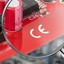 CE Logo on PCB