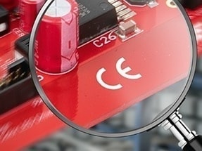 CE Logo on PCB