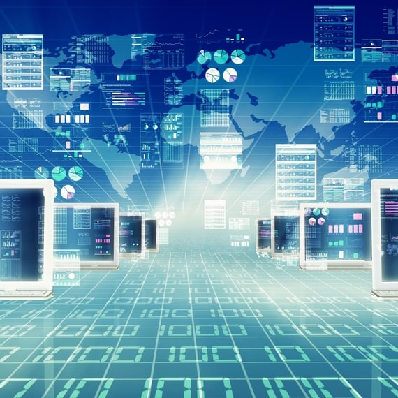 Digital representation of online database
