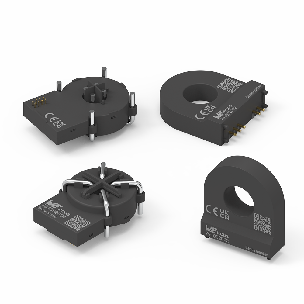 WE-RCDS A black sensor can be seen from four different perspectives