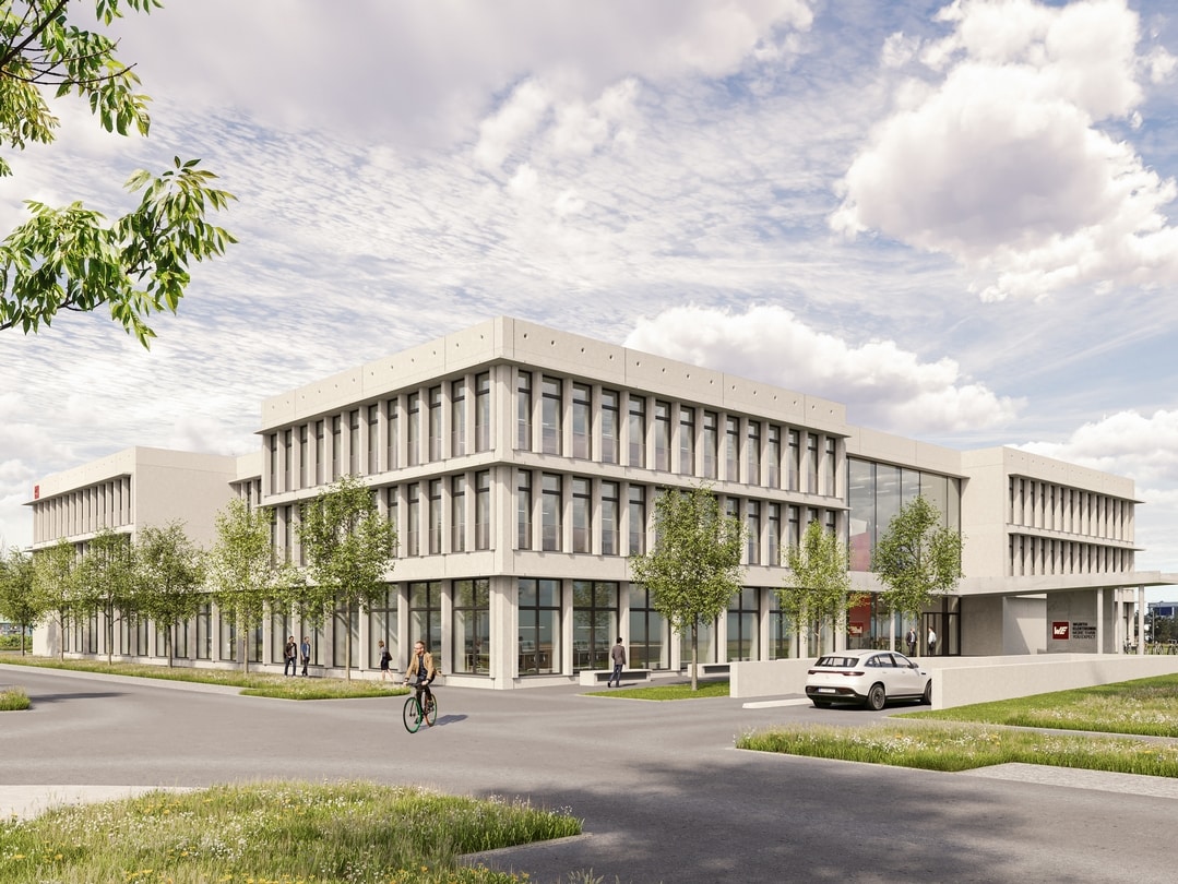 Bild des neuen Firmengebäudes