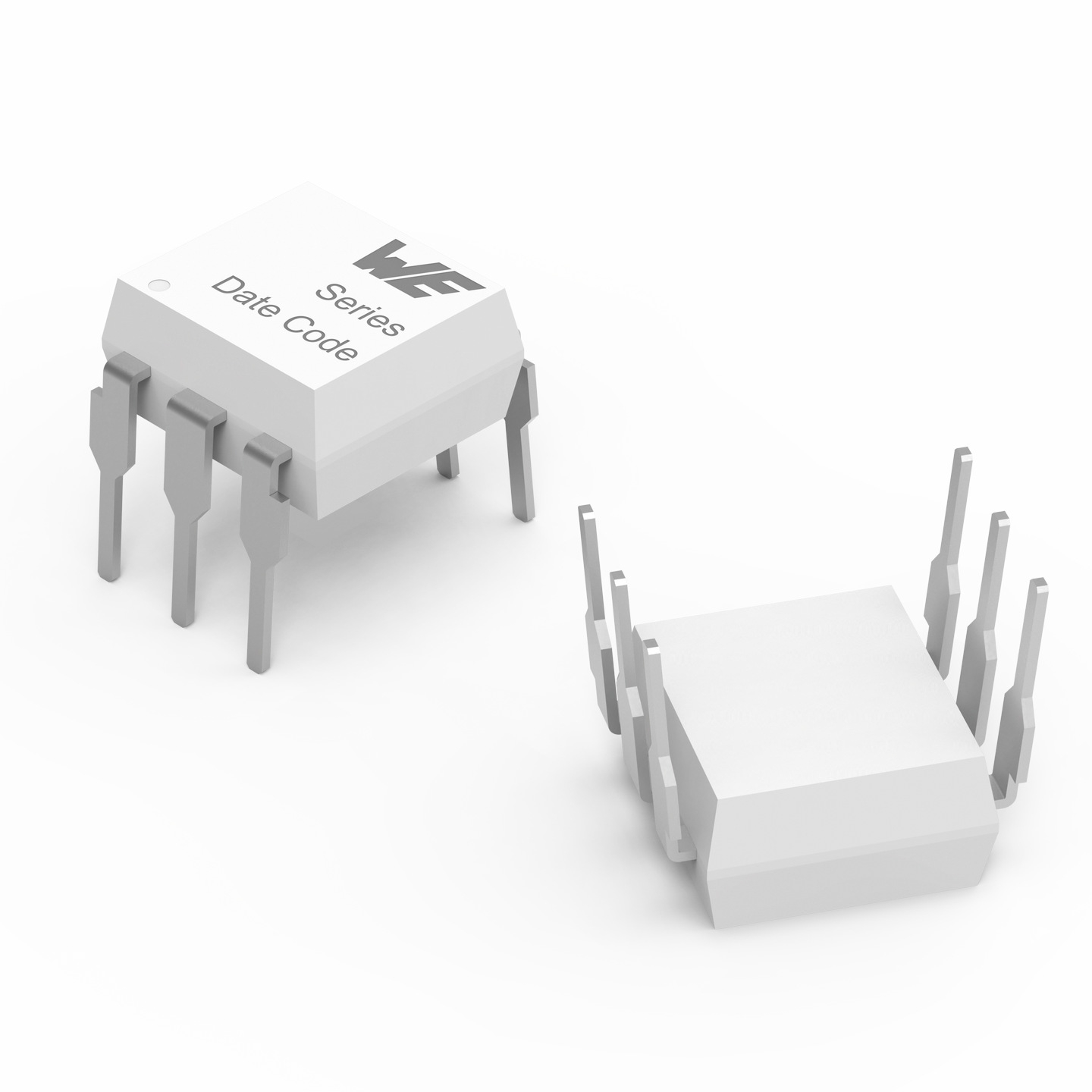 Optokoppler Triac Die Optokoppler Triac sind in DIP 4, DIP 6 und SOP4 Gehäusen als Random oder Zero Cross Ausgangtyp verfügbar.