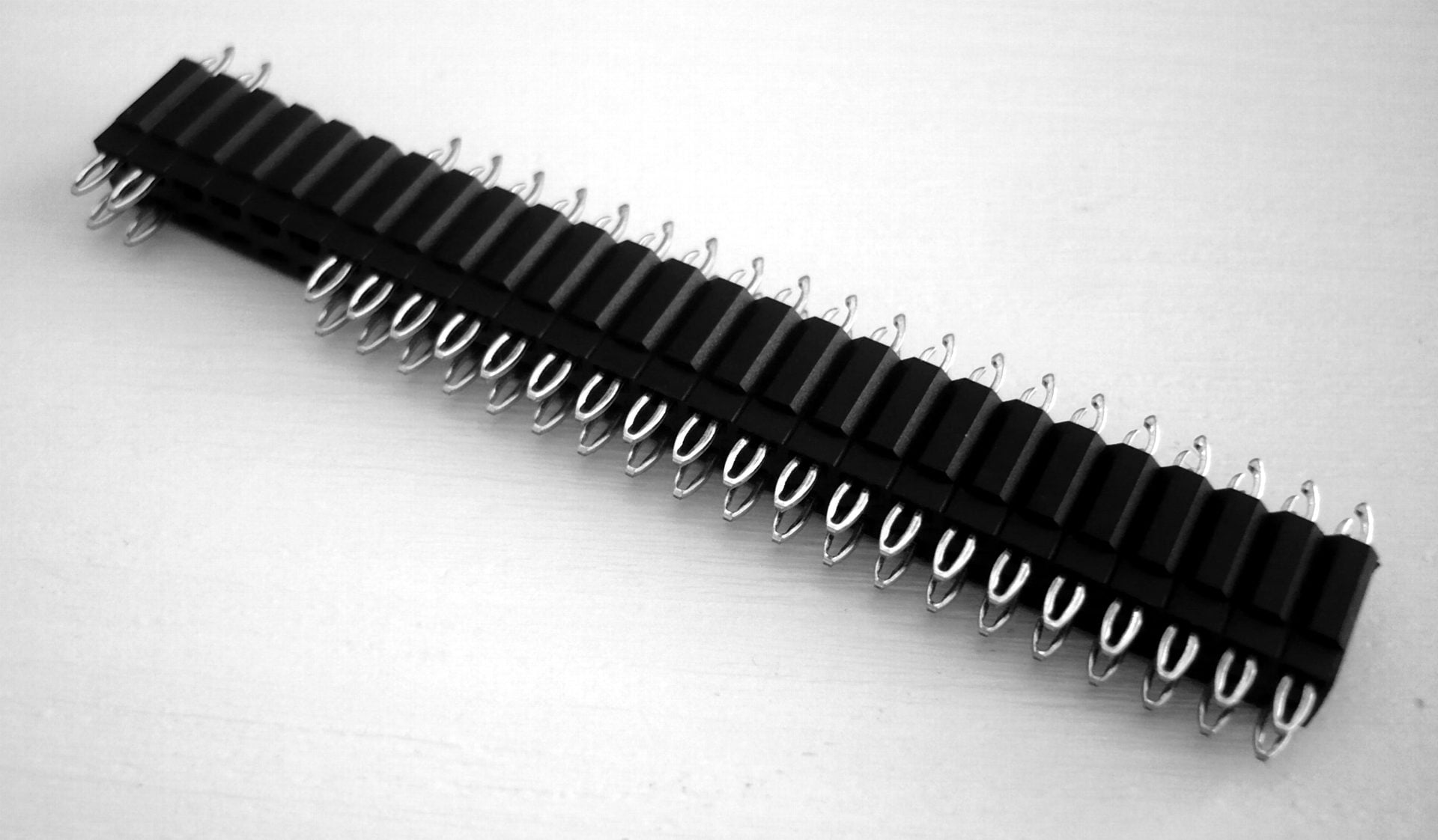 Board-to-board connectors in SKEDD technology 44+4 SKEDD-Pressfit pin strip
