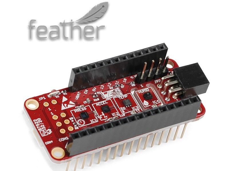 FeatherWing Bauteil von oben