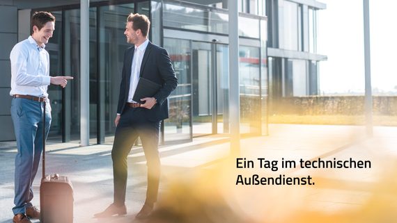 Startbild Video Ein Tag im technischen Außendienst
