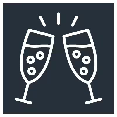 CBT Get-together am Abend Icon
