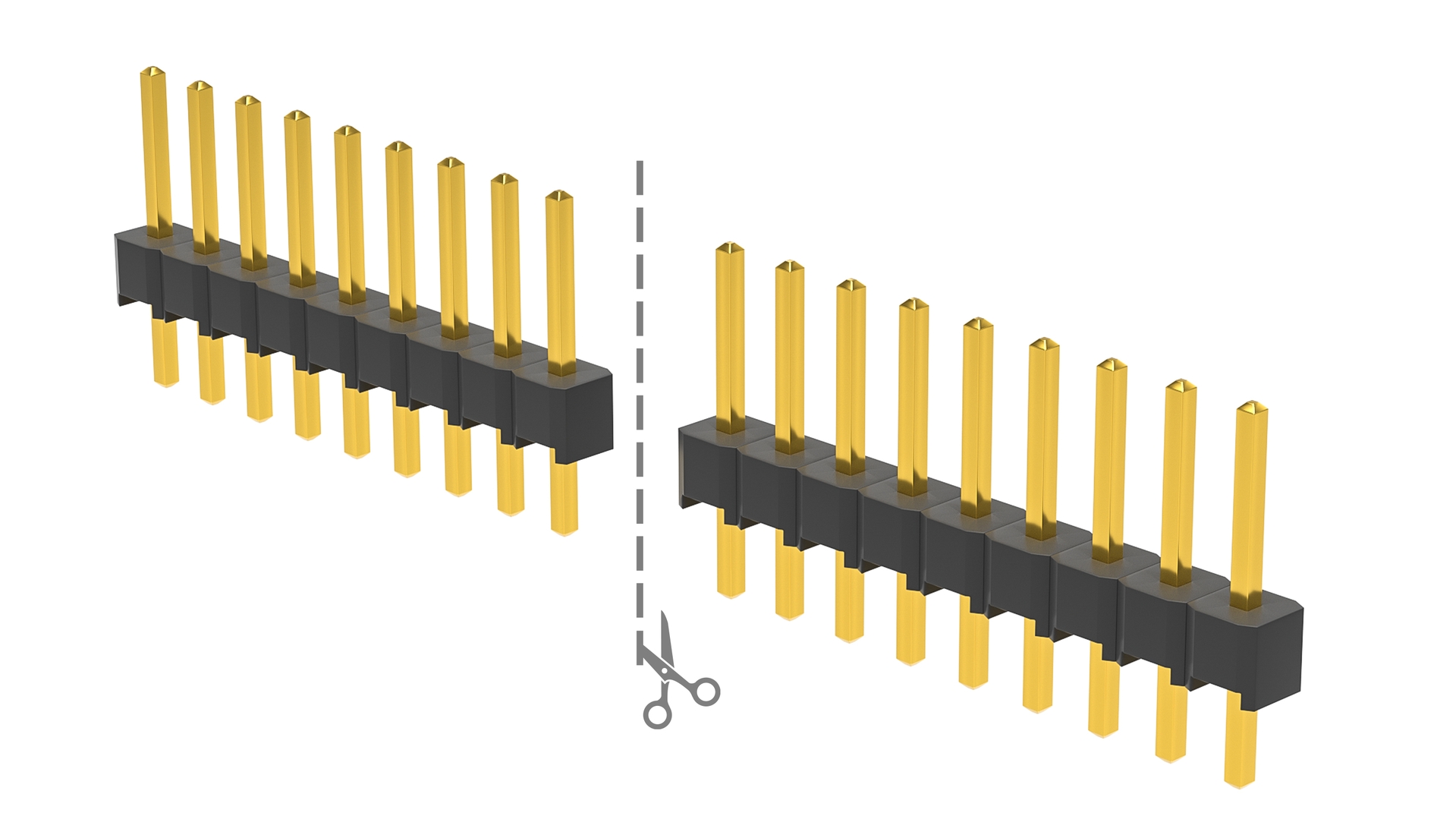 WE Plus Cutting One header which can be easily split