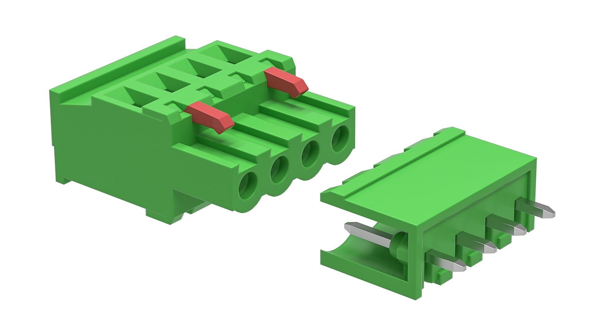 WE Plus Coding Pins A connector with customized coding pins