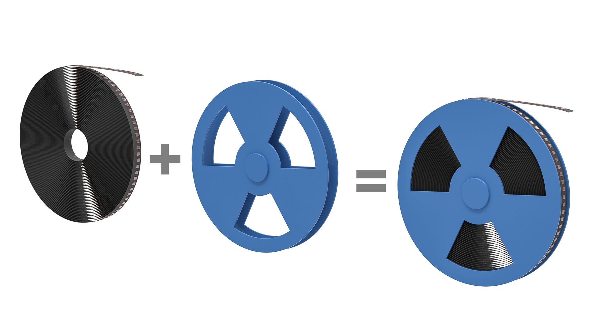 WE Plus automatic assembly Components which are rolled up on a reel for automatic placement