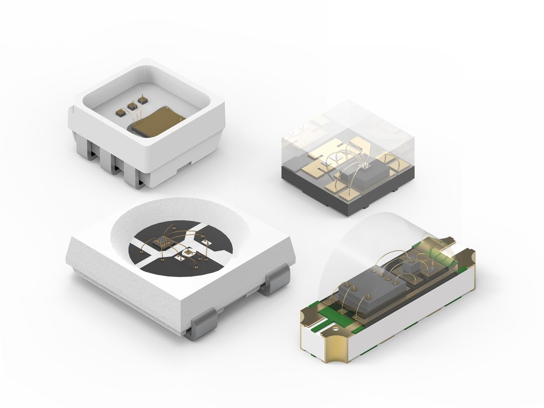 The WL-ICLED components on a white background.