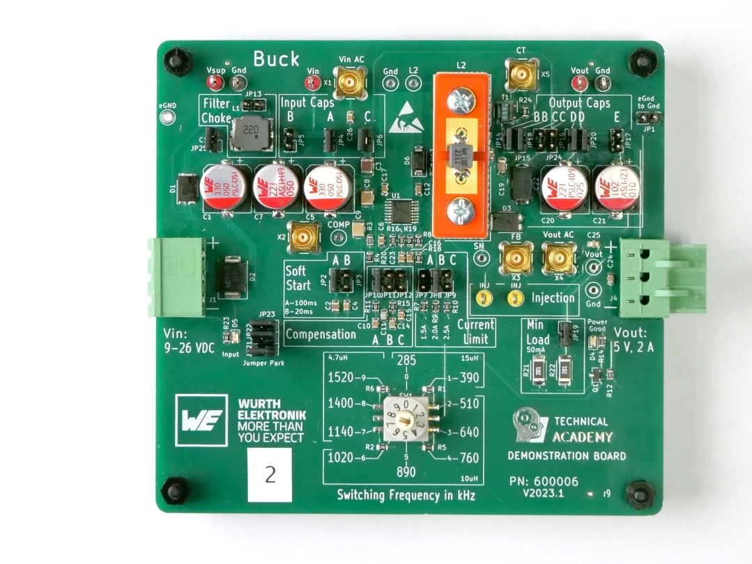 Example application: DC/DC converter