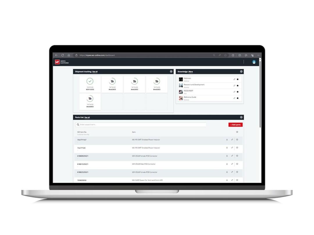 New online customer platform MyWE