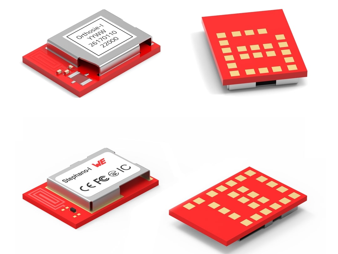New radio modules from Würth Elektronik: Orthosie-I and Stephano-I