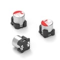 Now available in a vibration-resistant version: Aluminum Electrolytic and Aluminum Hybrid Polymer capacitors