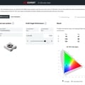 Select the component, bin, and color, and the REDEXPERT ICLED Color Calculator outputs the values for PWM control.