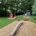 A large garden awaits little explorers at Kitz@eiSos.
