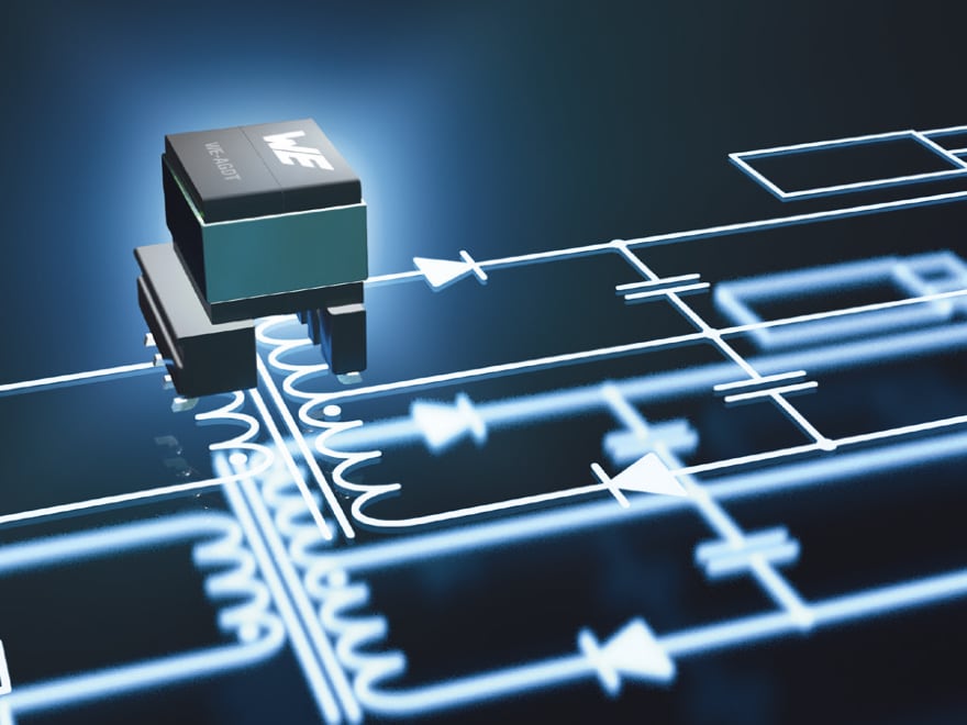 Auxiliary Gate Driver WE-AGDT auf einem Schaltbild