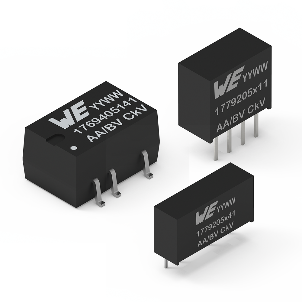 MagI³C-FISM Drei Schwarze Fixed Isolated MicroModule in drei unterschiedlichen Größen zu sehen