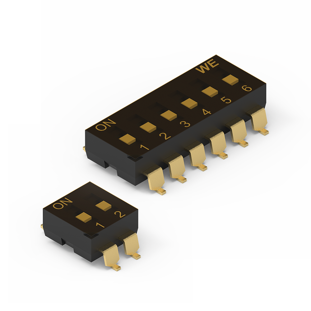 WS-DISV Small Compact SMT Flat Actuator with Top Tape 1.27 mm The WS-DISV Small Compact SMT Flat Actuator with Top Tape and a height of 1.27 mm is a flat switch.