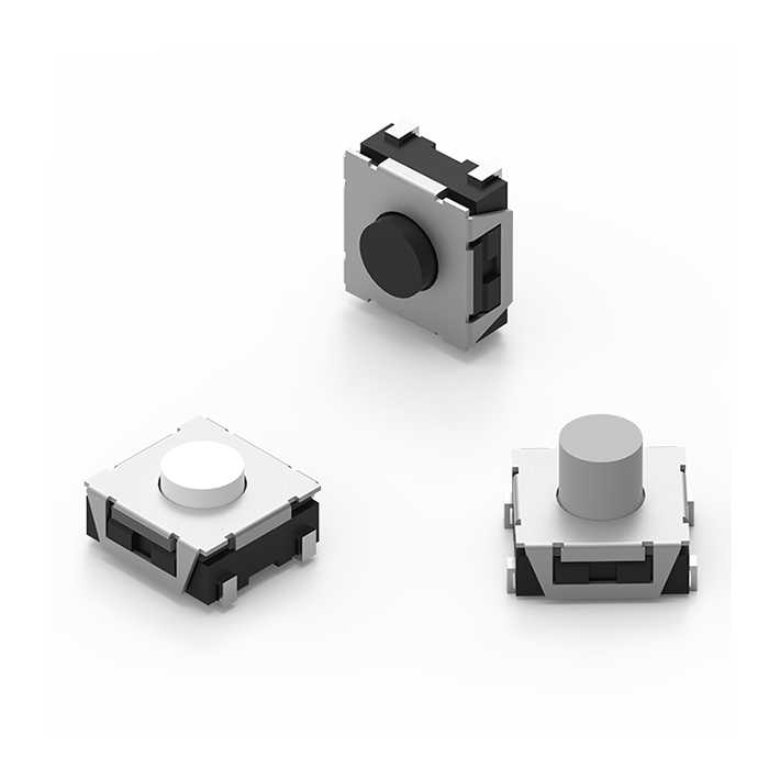 WS-TASV J-Hook SMT IP67 Tact Switch 6x6 mm The WS-TASV J-Hook SMT IP67 Tact Switch is a switch measuring 6x6 mm that features a J-hook construction.