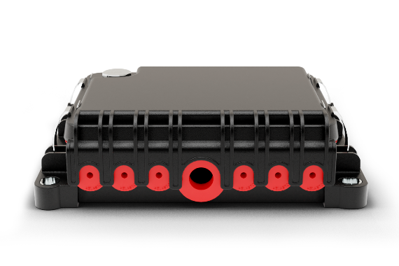 Product image REDline Power Box 6F 48 V closed front Standardized 48 V solution REDline Power Box 6F in a closed housing from the front