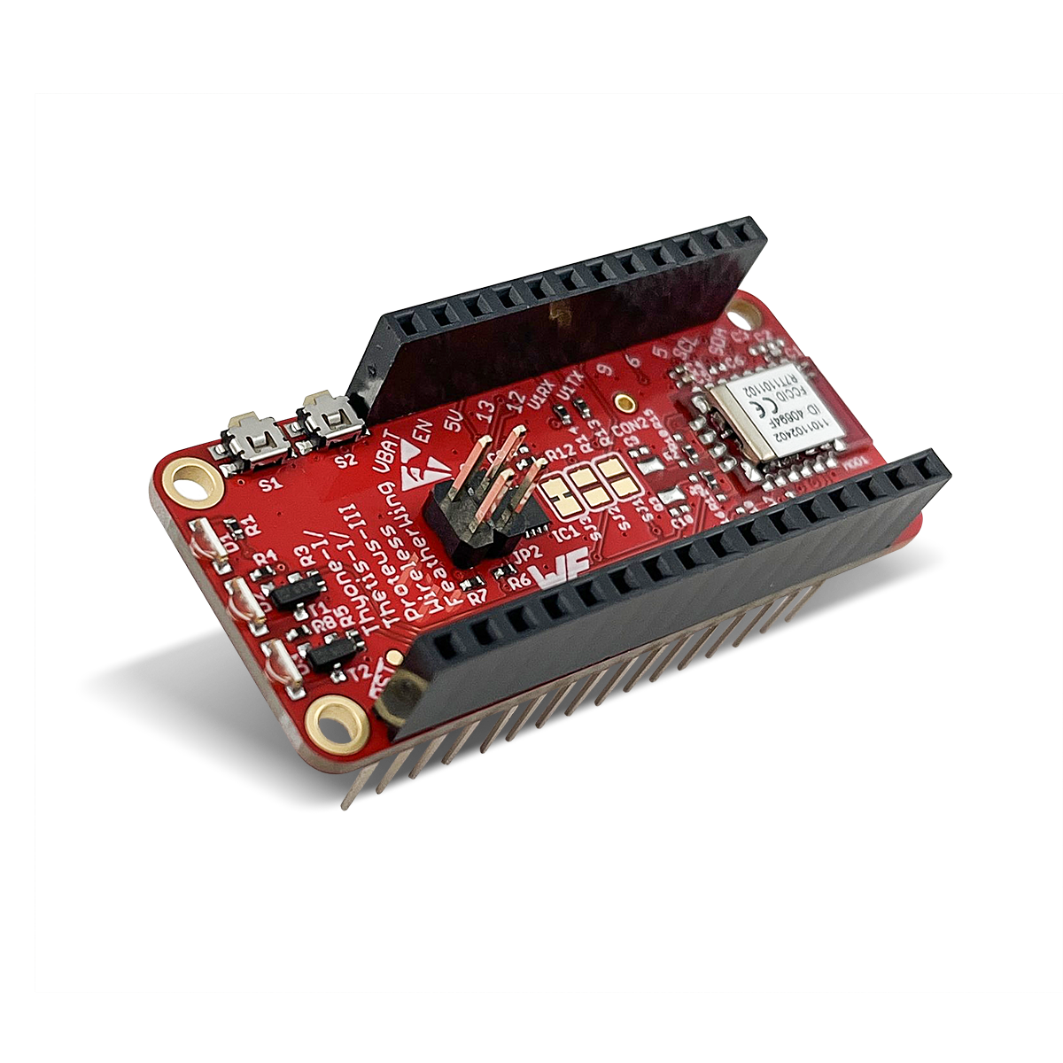 Setebos-I Wireless FeatherWing EV-Board im Adafruit FeatherWing Typ