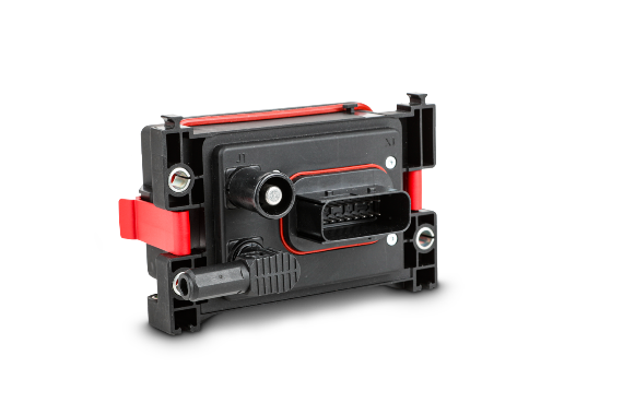 Product image REDline Power Box mini 48 V closed back Standardized 48 V solution REDline Power Box mini in a closed housing from the back