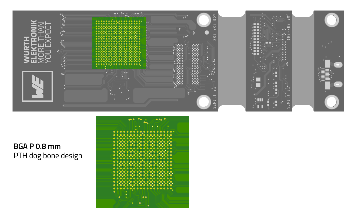 WE CBT Collage BEND.flex & SEMI.flex Handmuster WE.bend, BGA WE CBT Collage BEND.flex & SEMI.flex Handmuster WE.bend im Detail