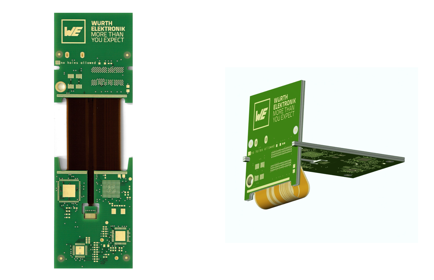 WE CBT Collage RIGID.flex sample WE.flextwo, slot and key WE CBT Collage RIGID.flex sample WE.flextwo in detail