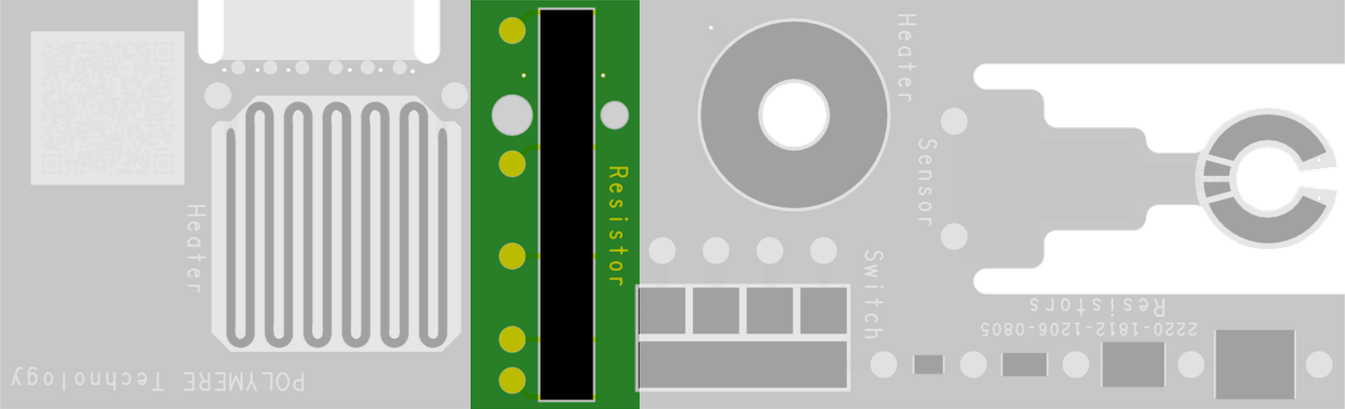 CBT polymer sample slider potentiometer polymer sample slider potentiometer