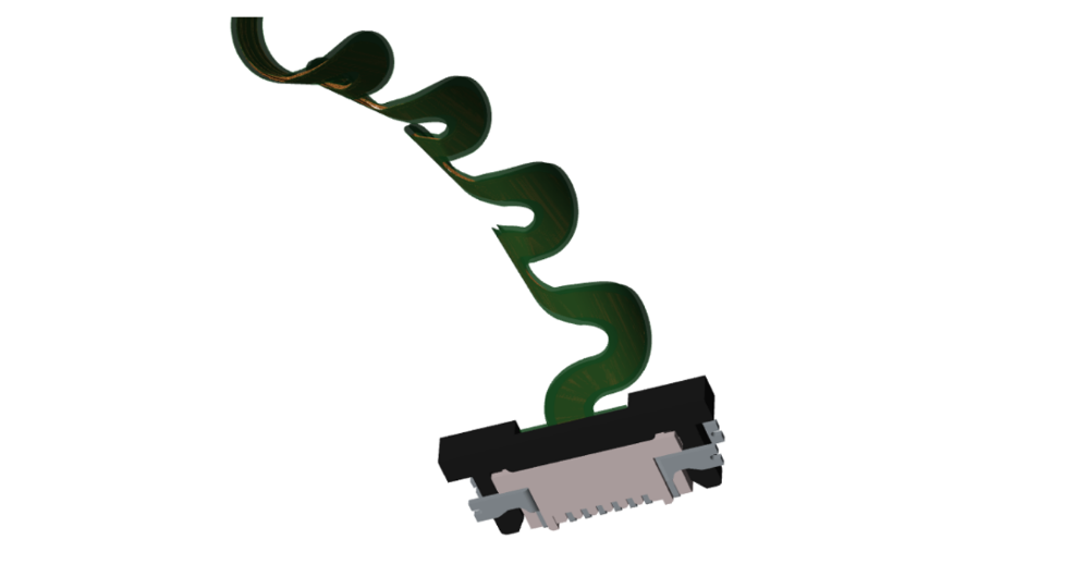 CBT Handmuster SLIM.flex Schlangenflex DE Bild zeigt Schlangenflex als Detail des Handmusters WE.scope in SLIM.flex Technologie