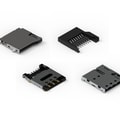 The four new SMT-mountable card connectors