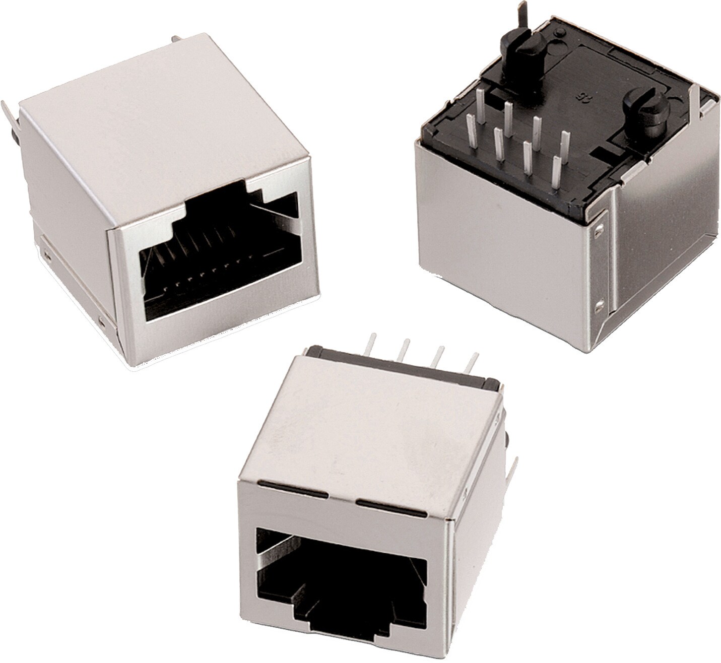 Wr Mj Modular Jack Vertical Shielded 8p8c Front Post Electromechanical Components Wurth Elektronik Product Catalog