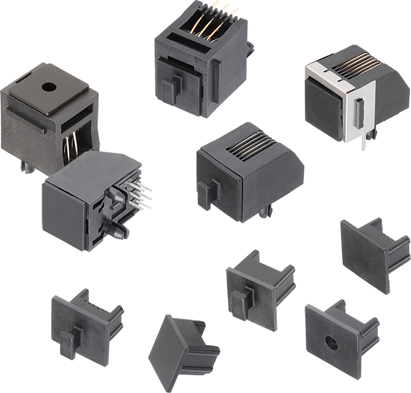 Wr Mj Modular Jack Horizontal Plastic 6pxc Tab Down Electromechanical Components Wurth Elektronik Product Catalog