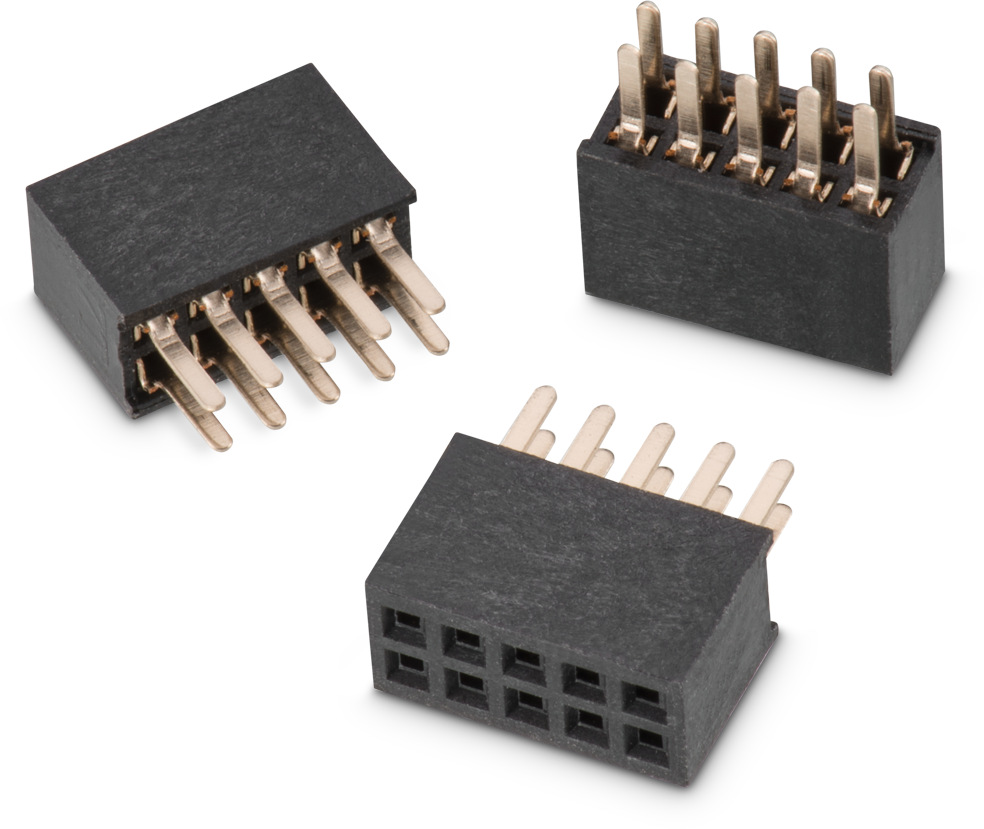 Wr Phd 1 27 Mm Dual Socket Header Electromechanical Components Wurth Elektronik Product Catalog