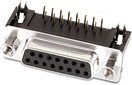 Wr Dsub 8 08 Mm Male Angled Pcb Connector W O Hex Screw Electromechanical Components Wurth Elektronik Product Catalog