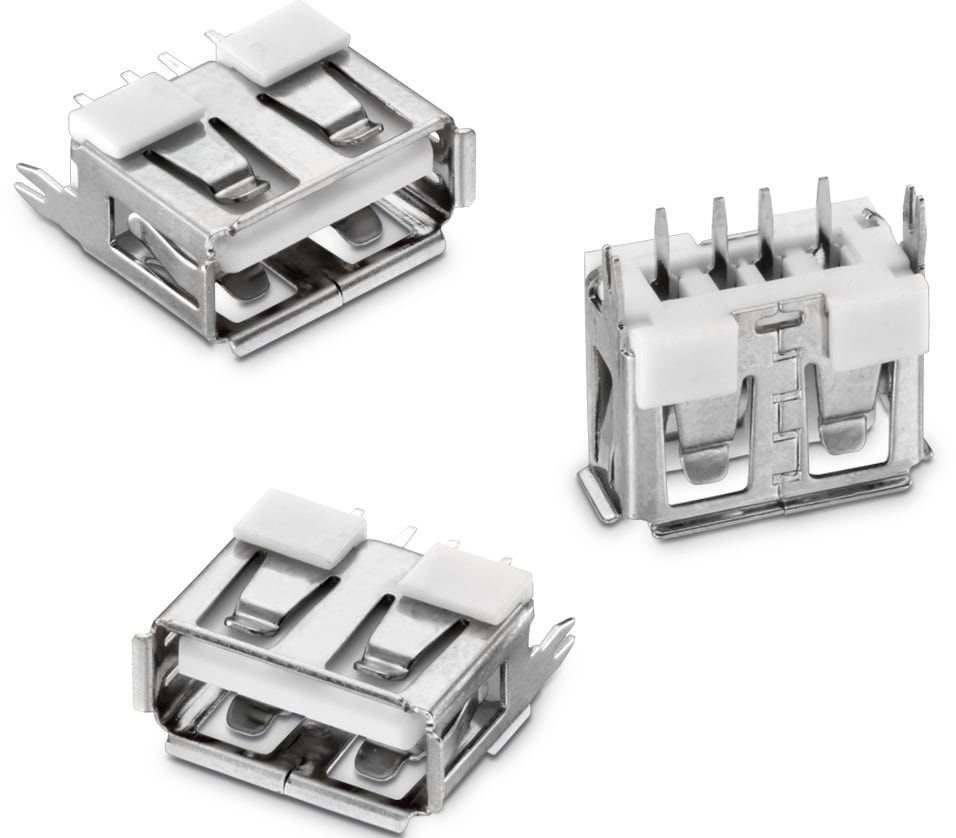 - USB Connectors WR-COM USB Type A THT Vertical Blk, 6140041350231 Pack of 40 - USB Connectors WR-COM USB Type A THT Vertical Blk, 6140041350231 Pack of 40