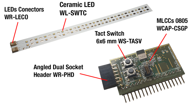 All Würth Elektronik components on the LIGHTING-1-GEVK- LIGHTING-CONNECTIVITY-GEVB