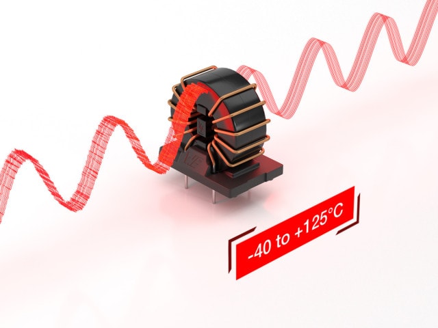 Stable inductance values at high temperature