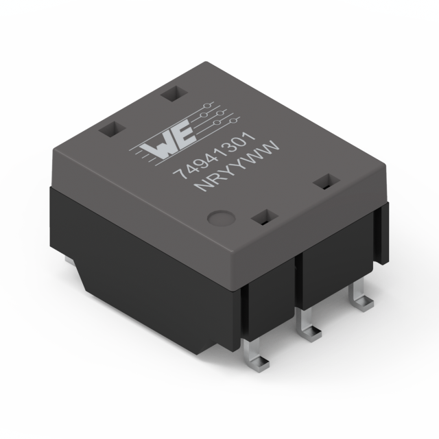 WE-BMS series supports serial Daisy Chain, isoSPI, SPI and other signal isolation. Single and dual transformer for one or two channels are available.