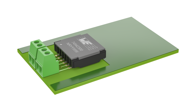 The signal lines should be kept as short as possible and the transformer should be as close as possible to the isoSPI cable connector. A distance of <2 cm is suggested.