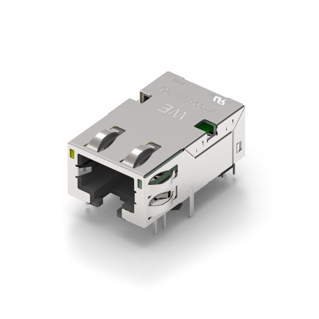 Integrierte Magnetics sichern die elektromagnetische Verträglichkeit und die Signalintegrität. WE verwendet innovative Technologien zur Integration der Magnetics in die Buchsen wie Spot Welding oder Filtermodule.