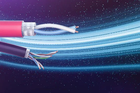 Hintergrundbild von Datenübertragung