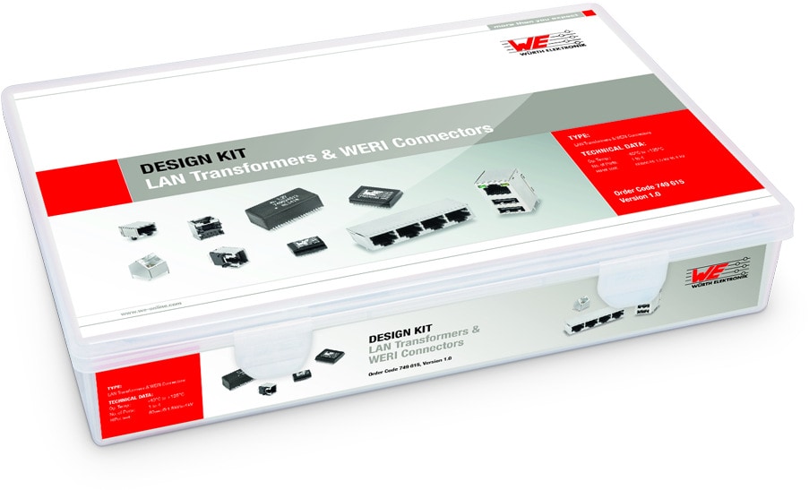 Learning Kit TI-PMLK Würth Elektronik Edition, Passive Components