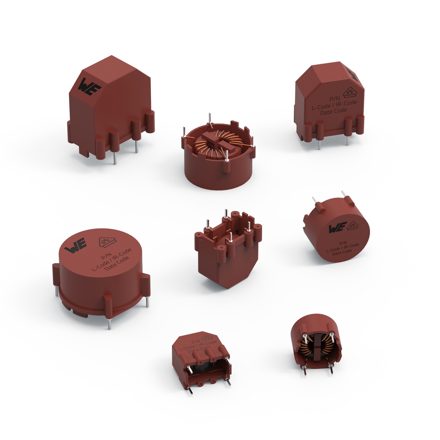WE-LF Common Mode Power Line Choke