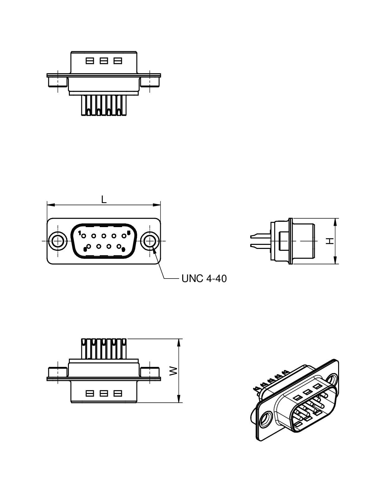 WE-D-SUB Filter Solder Cup | Passive Components | Würth Elektronik ...