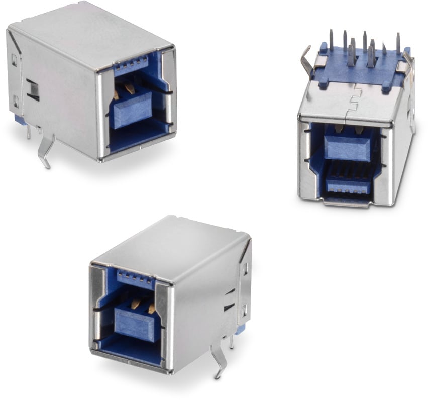 WR-COM USB 3.0 Type B Horizontal